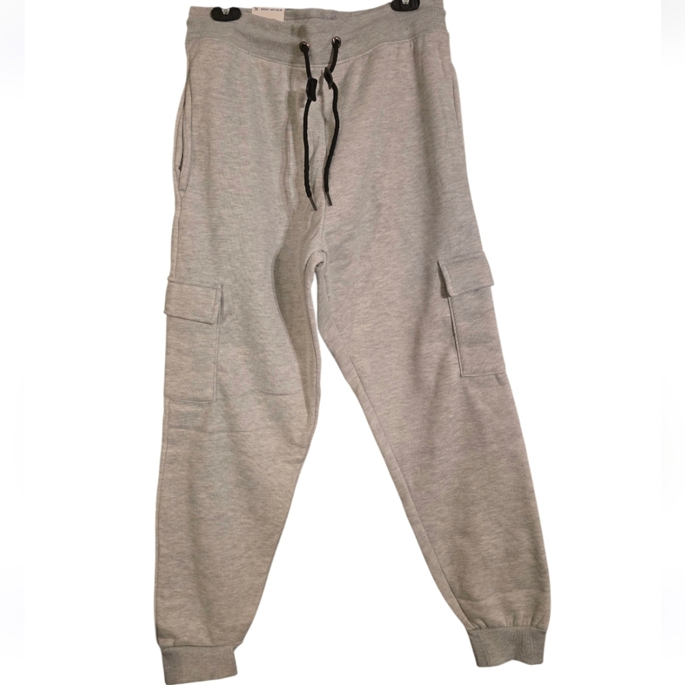 Ascend Jean Co Gray Cargo Joggers Size XL NWT